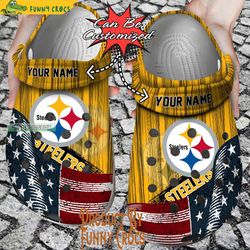 steelers nation crocs shoes - discover comfort and style clog shoes with funny crocs