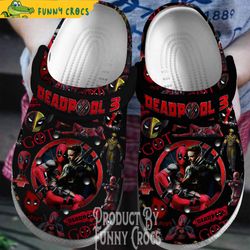 hugh jackman deadpool 3 crocs clogs - discover comfort and style clog shoes with funny crocs