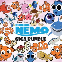 finding nemo bundle svg,png,dxf,finding nemo svg,png,dxf,disney svg,png,dxf