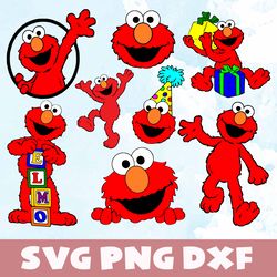 elmo disney svg,png,dxf, elmo disney bundle svg,png,dxf,vinyl cut file,png, cricut