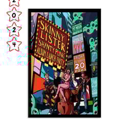 skinny lister brooklyn nyc oct 20 2024 poster