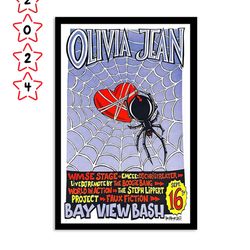 olivia jean september 16 2023 bay view bash milwaukee poster
