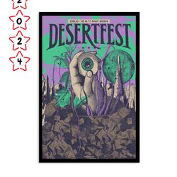 desertfest oslo rockefeller music hall concert may 10 11 2024 poster