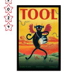 tool tour in portland at moda center oct 19 2024 poster