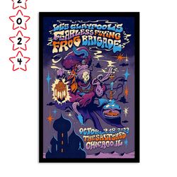 les claypools fearless flying frog brigade at the salt shed oct 18 2024 poster