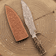 Buy Copper Damascus Hunting Bowie Knife