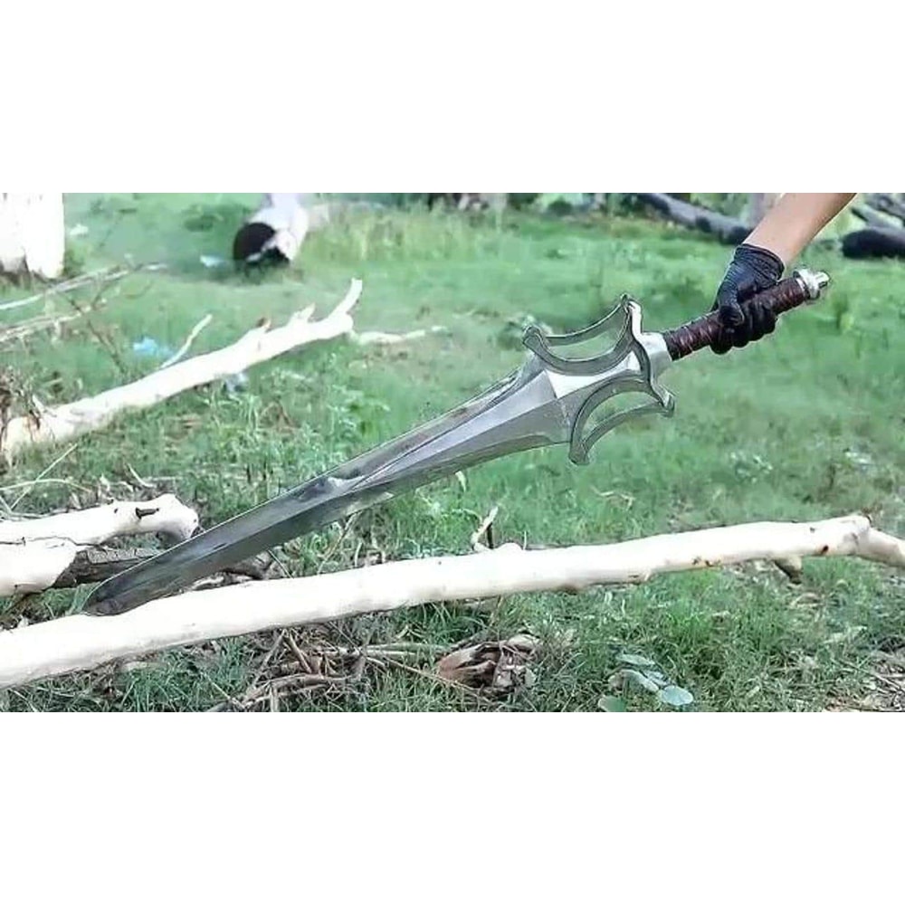 Custom Carbon Steel Power Sword Full Tang Fantasy Display And Collector Piece 2