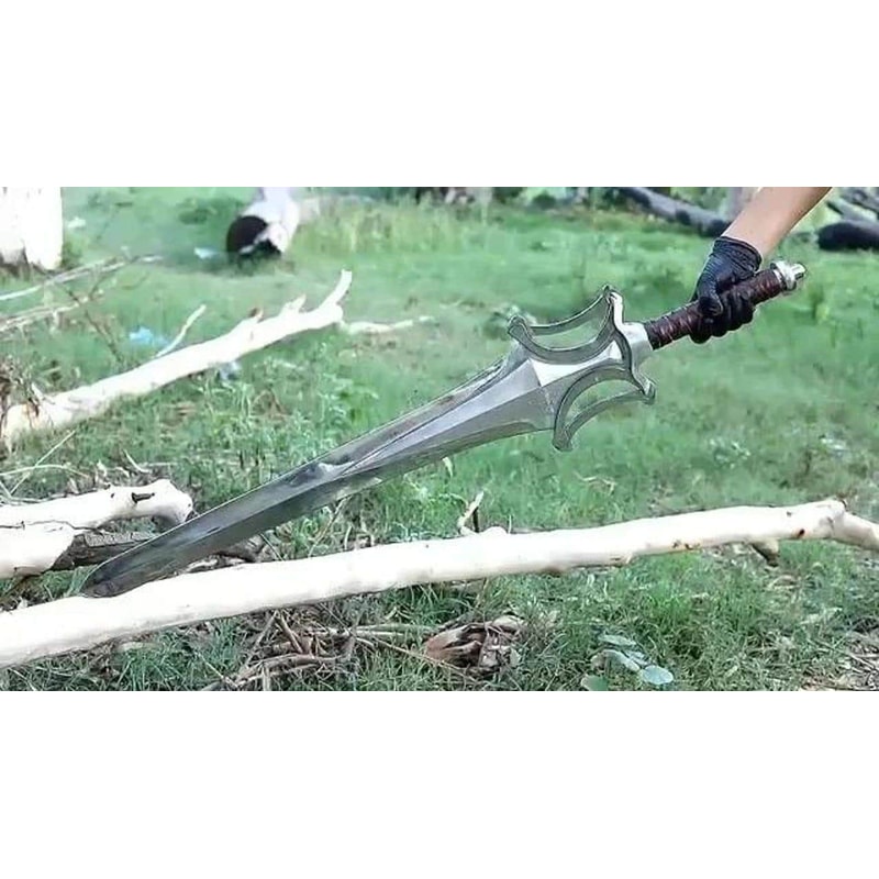 Custom Carbon Steel Power Sword Full Tang Fantasy Display And Collector Piece 2