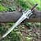Custom Carbon Steel Power Sword Full Tang Fantasy Display And Collector Piece 3