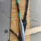 Artisan Crafted Display Spear With Rosewood Finish Resin And Metal Detailing 1
