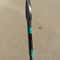 Artisan Crafted Display Spear With Rosewood Finish Resin And Metal Detailing 2