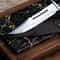 Handcrafted High Carbon Steel Bowie Knife Survival Hunting Blade With Sheath 1
