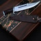 Handcrafted High Carbon Steel Bowie Knife Survival Hunting Blade With Sheath 2