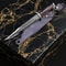 Handcrafted High Carbon Steel Bowie Knife Survival Hunting Blade With Sheath 3
