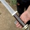 Handmade Damascus Steel Viking Sword Norse Warrior Display Blade Gift 3