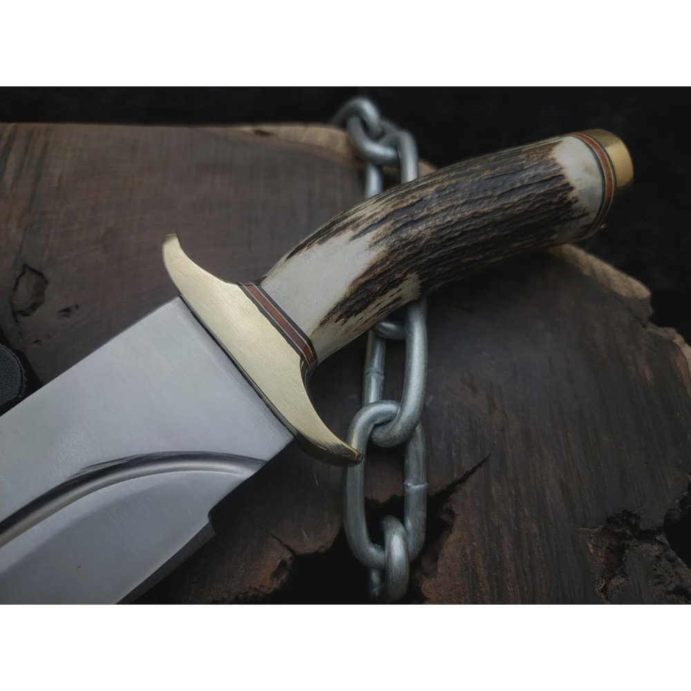 The Wolf Inspired Replica Knife With Leather Sheath Movie Memorabilia Display Piece 2