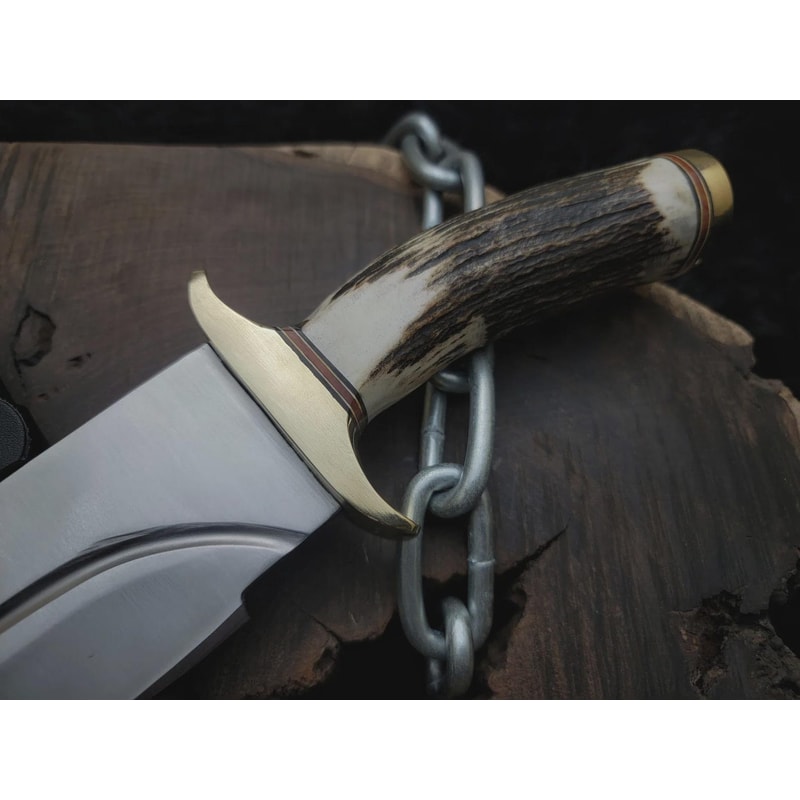 The Wolf Inspired Replica Knife With Leather Sheath Movie Memorabilia Display Piece 2