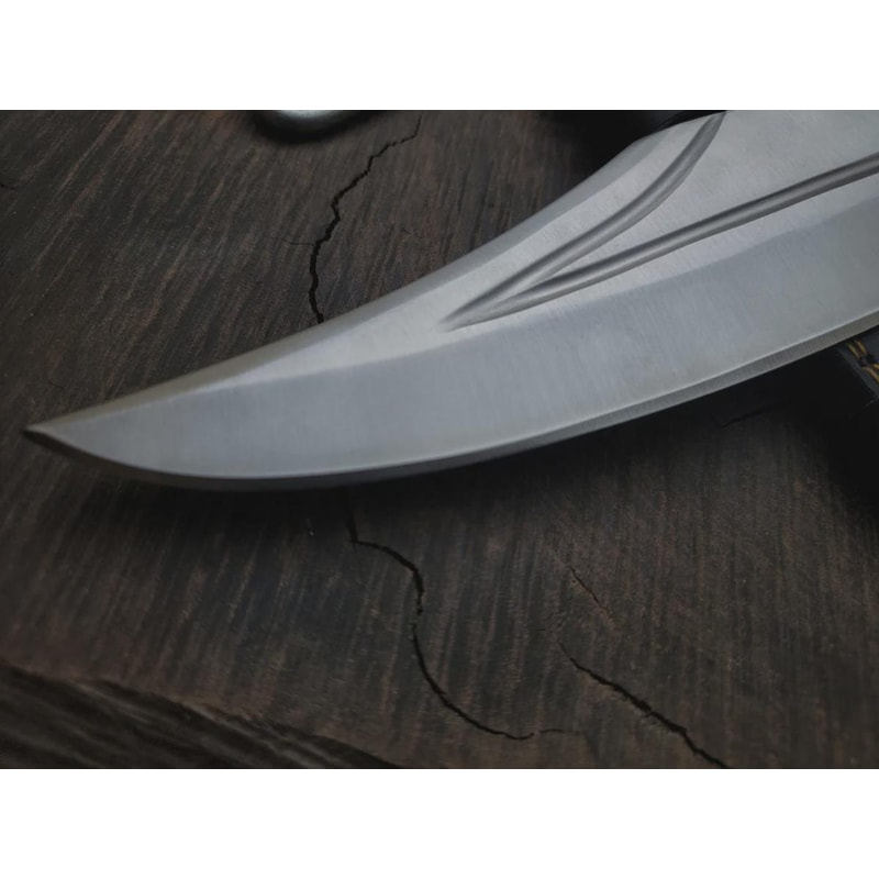 The Wolf Inspired Replica Knife With Leather Sheath Movie Memorabilia Display Piece 3