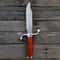 Jumanji Inspired Replica Knife With Leather Sheath Collectible Display Piece Movie Replica Knife 4