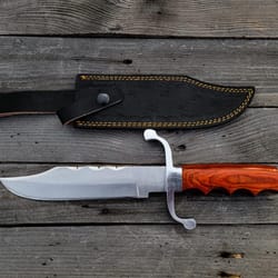 jumanji inspired replica knife with leather sheath collectible display piece | movie replica knife