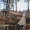 Hand Forged High Carbon Steel Viking Axe Ash Wood Handle Leather Sheath Gift For Men Nordic Collec 1