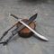 Hand Forged Historical Scimitar Sword With Leather Sheath Gift For Collectors 0