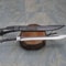 Hand Forged Historical Scimitar Sword With Leather Sheath Gift For Collectors 5