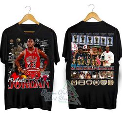 vintage 90s graphic style michael jordan t-shirt - michael jordan 2-sided sweatshirt - retro american basketball tee 1