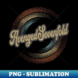 avenged sevenfold circular fade - png sublimation digital download