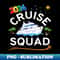 Cruise Squad 2024 Family Vacation Matching Group - PNG Sublimation Digital Download