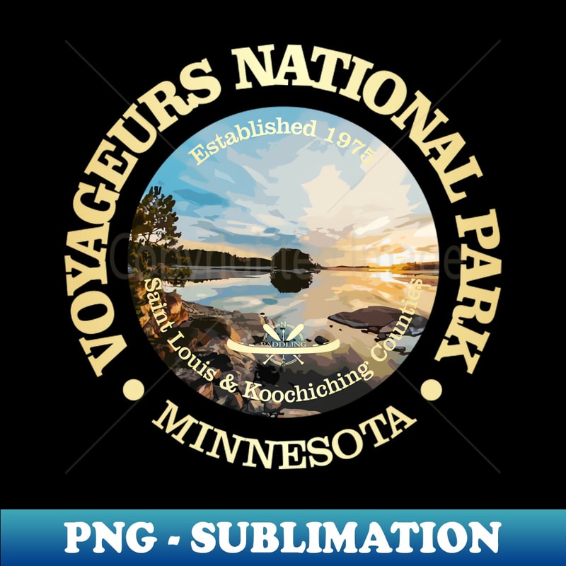 Voyageurs National Park (NP2) 1 - Signature Sublimation PNG File