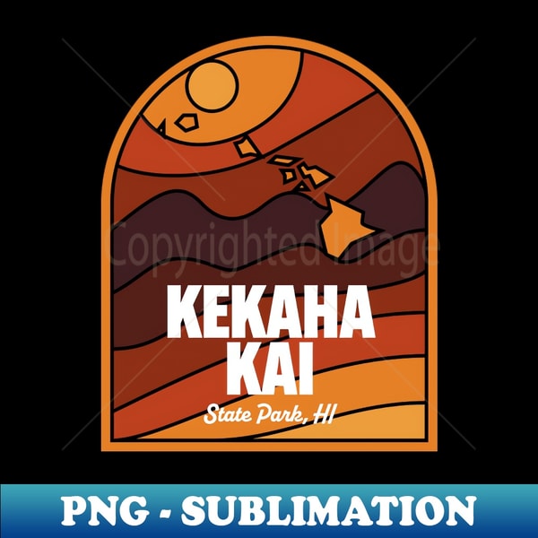 Kekaha Kai State Park Hawaii - PNG Transparent Sublimation File