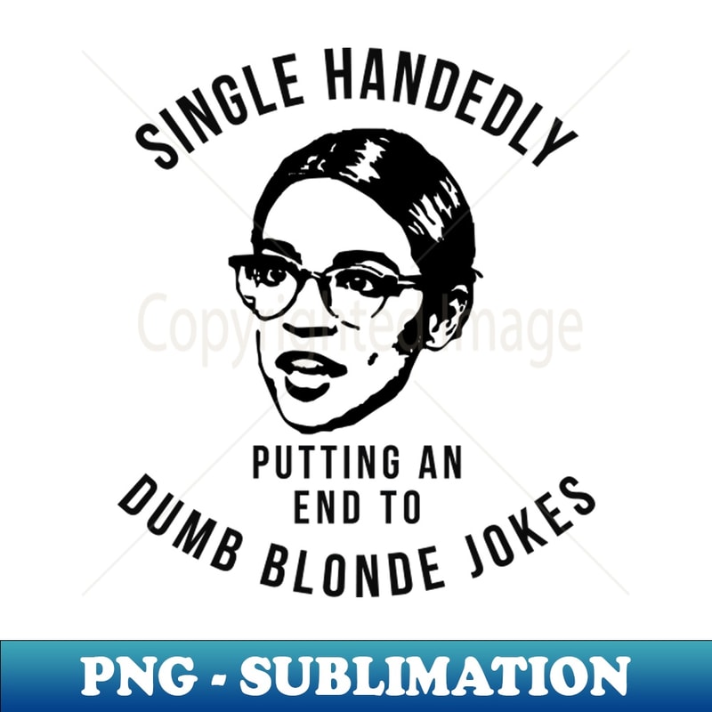 AOC JOKES - Signature Sublimation PNG File