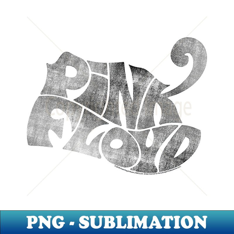 PINK FLOYD PINK LOGO - High-Resolution PNG Sublimation File