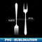 s Heavy Metal Pun Metal Plastic Fork - Professional Sublimation Digital Download