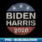Biden Harris 2020 Vintage Button - Unique Sublimation PNG Download
