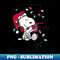 Peanuts - Christmas Snoopy Joyful Moment - Decorative Sublimation PNG File