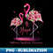 Flamingo Williams Syndrome Awareness - Instant PNG Sublimation Download