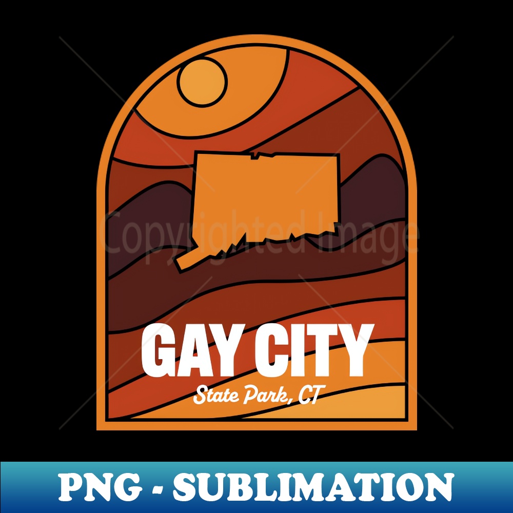 Gay City State Park Connecticut - Professional Sublimation Digital Download