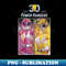 Power Rangers 30th Anniversary Pink & Yellow Retro - PNG Transparent Sublimation Design