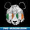 St. Patrick's Day Panda Irish Ireland Flag Saint Paddy's - Exclusive PNG Sublimation Download