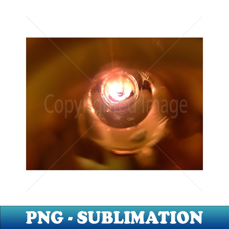 Sunset Through A Beer Bottle - Digital Sublimation Download File