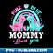 Pink Or Blue Mommy Loves You Dinosaur Baby Gender Reveal - Stylish Sublimation Digital Download