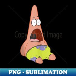 spongebob squarepants surprised patrick - aesthetic sublimation digital file