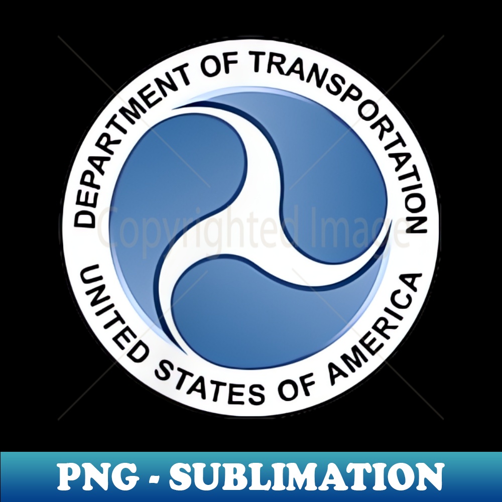 US Department of Transportation - PNG Transparent Sublimation Design