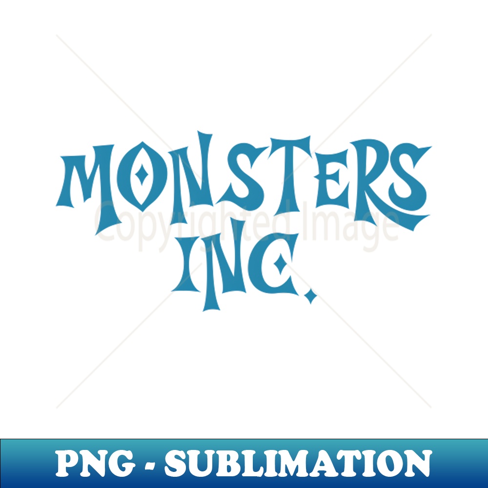 Monsters, Inc. - Vintage Sublimation PNG Download