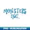 Monsters, Inc. - Vintage Sublimation PNG Download