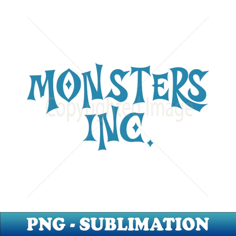 Monsters, Inc. - Vintage Sublimation PNG Download