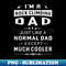 Rock Climbing Dad Like Normal Dad Except Much Cooler - Instant Sublimation Digital Download