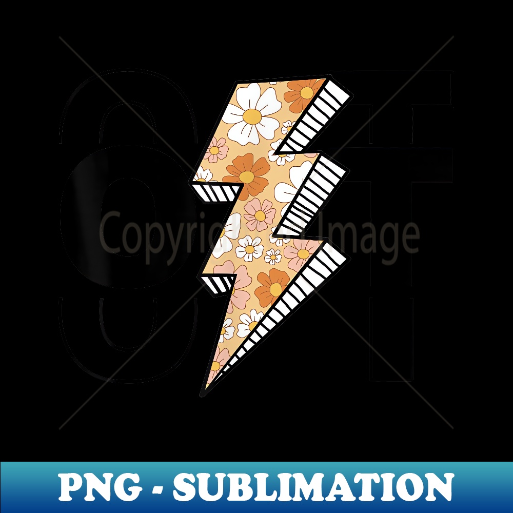 OT Flower Lightning Occupational Therapy OT Therapist - Premium Sublimation Digital Download
